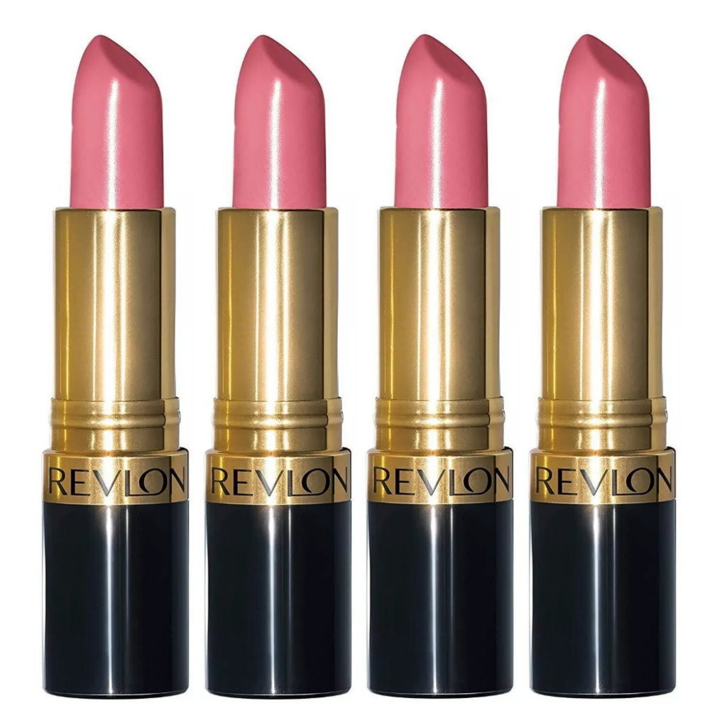 4x Revlon Super Lustrous Creme Lipstick 4.2g 766 Secret Club