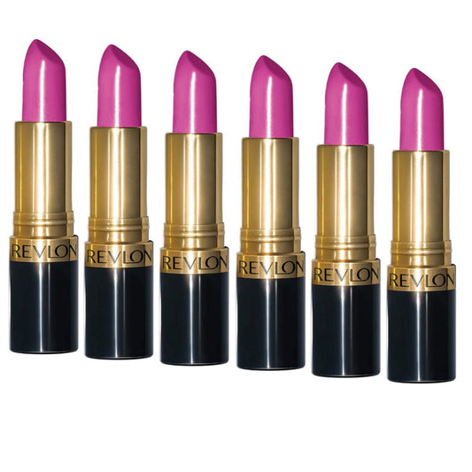 6x Revlon Super Lustrous Lipstick 770 Dramatic Creme