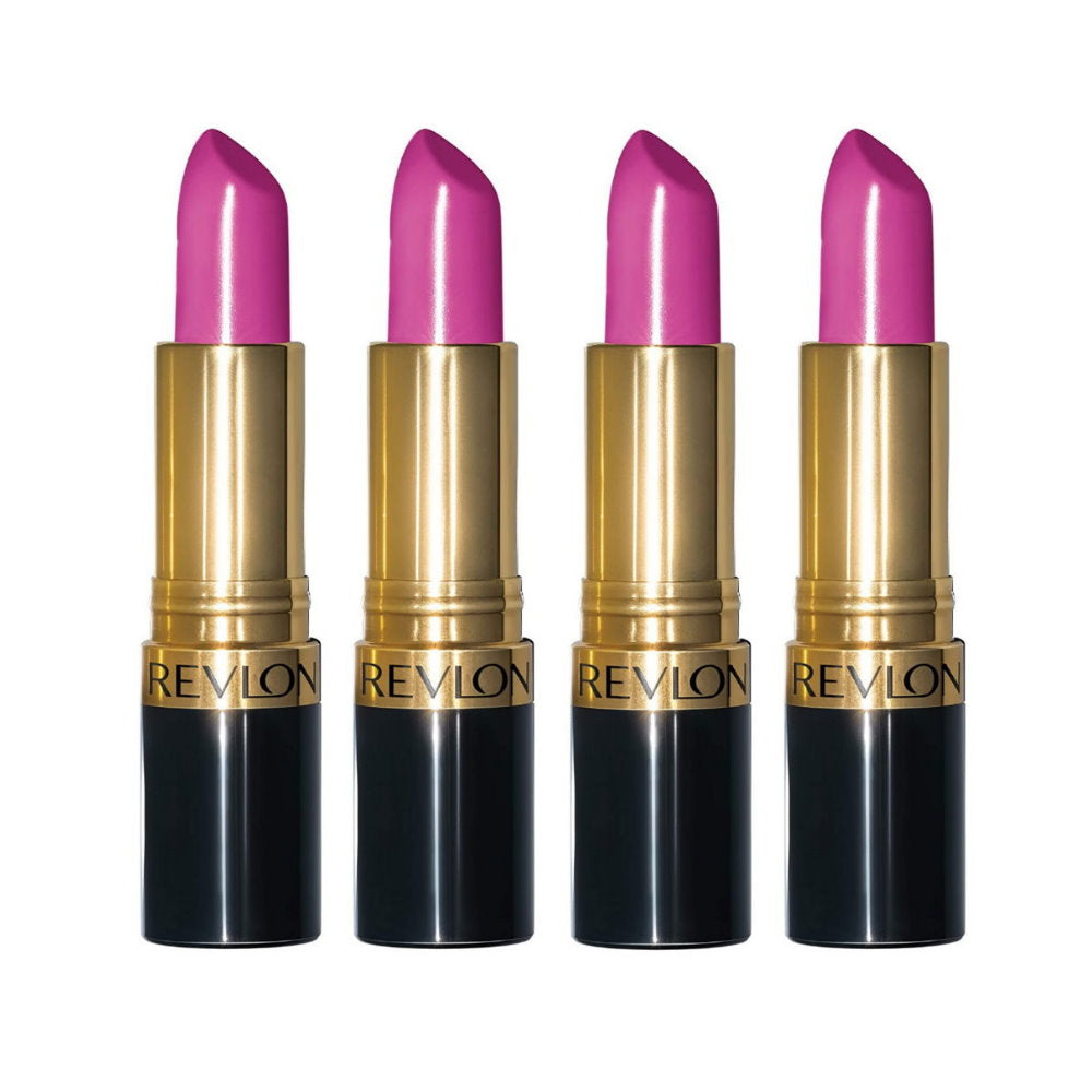 4x Revlon Super Lustrous Lipstick 770 Dramatic - Creme