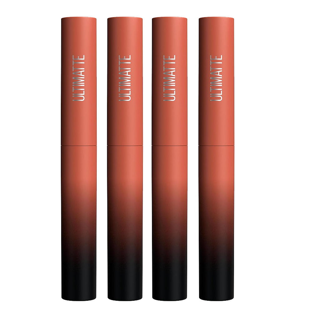 4x Maybelline Color Sensational Ultimatte Matte Slim Lipstick 788 More Honey