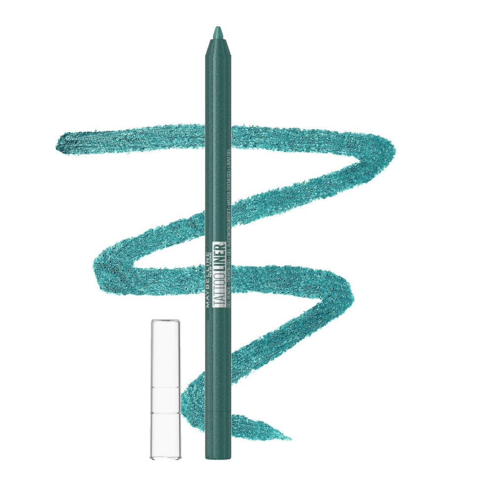 3pk Maybelline Tattoo Gel Pencil Eyeliner 815 Tealtini Green