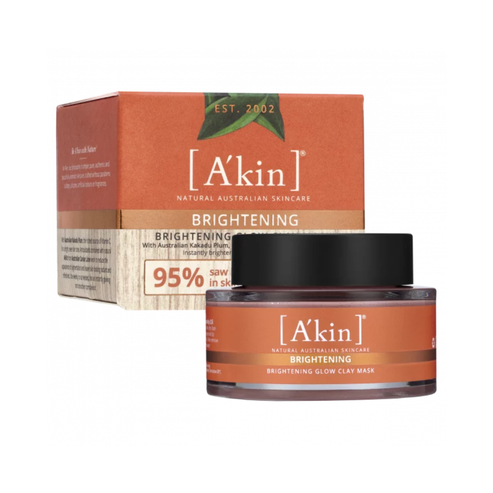 Akin Brightening Glow Clay Mask 60g