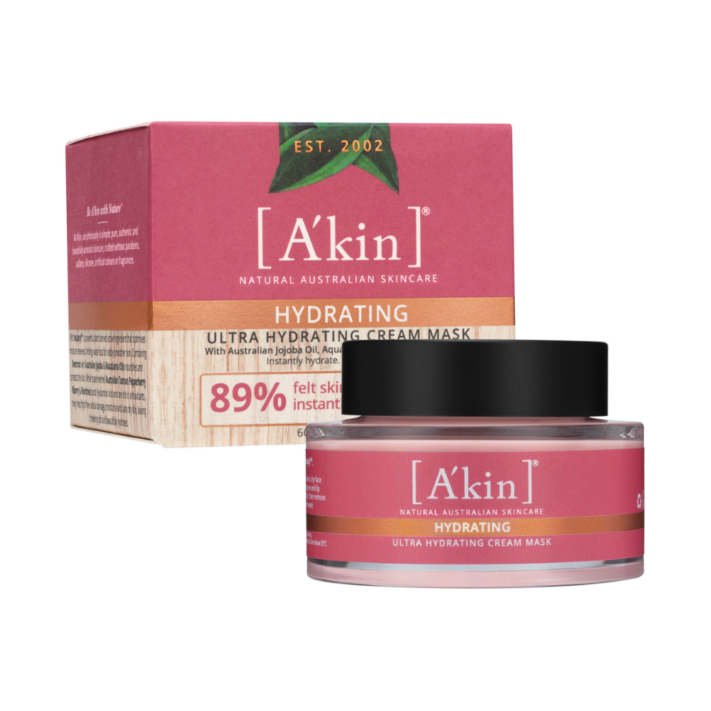 3x Akin Ultra Hydrating Cream Mask 60g