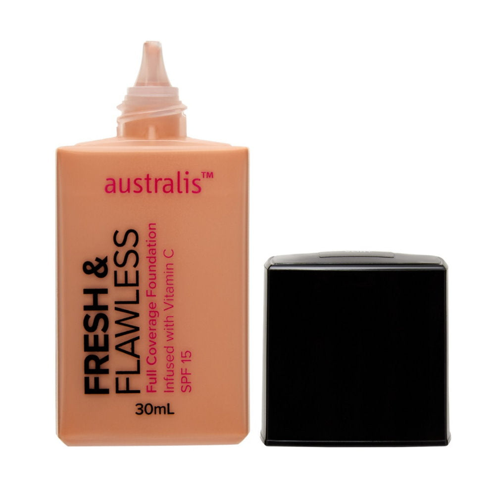 Australis Fresh & Flawless Full Coverage Foundation SPF 15 Medium Beige