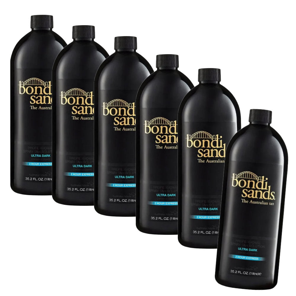 6x Bondi Sands Salon Solution Ultra Dark 1L