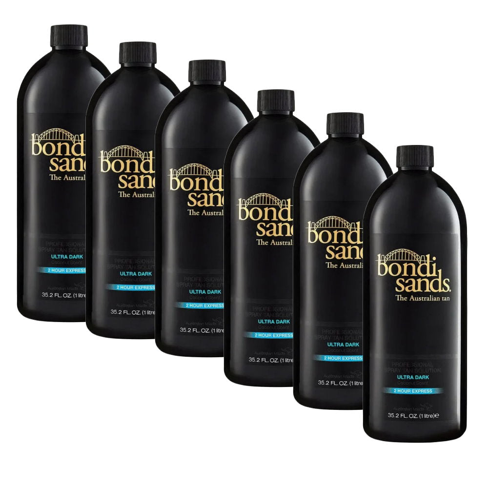 6x Bondi Sands Salon Solution Ultra Dark 1L