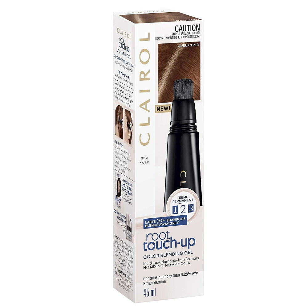 6x Clairol Root Touch-up Semi Permanent Color Blending Gel 45ml Auburn Red