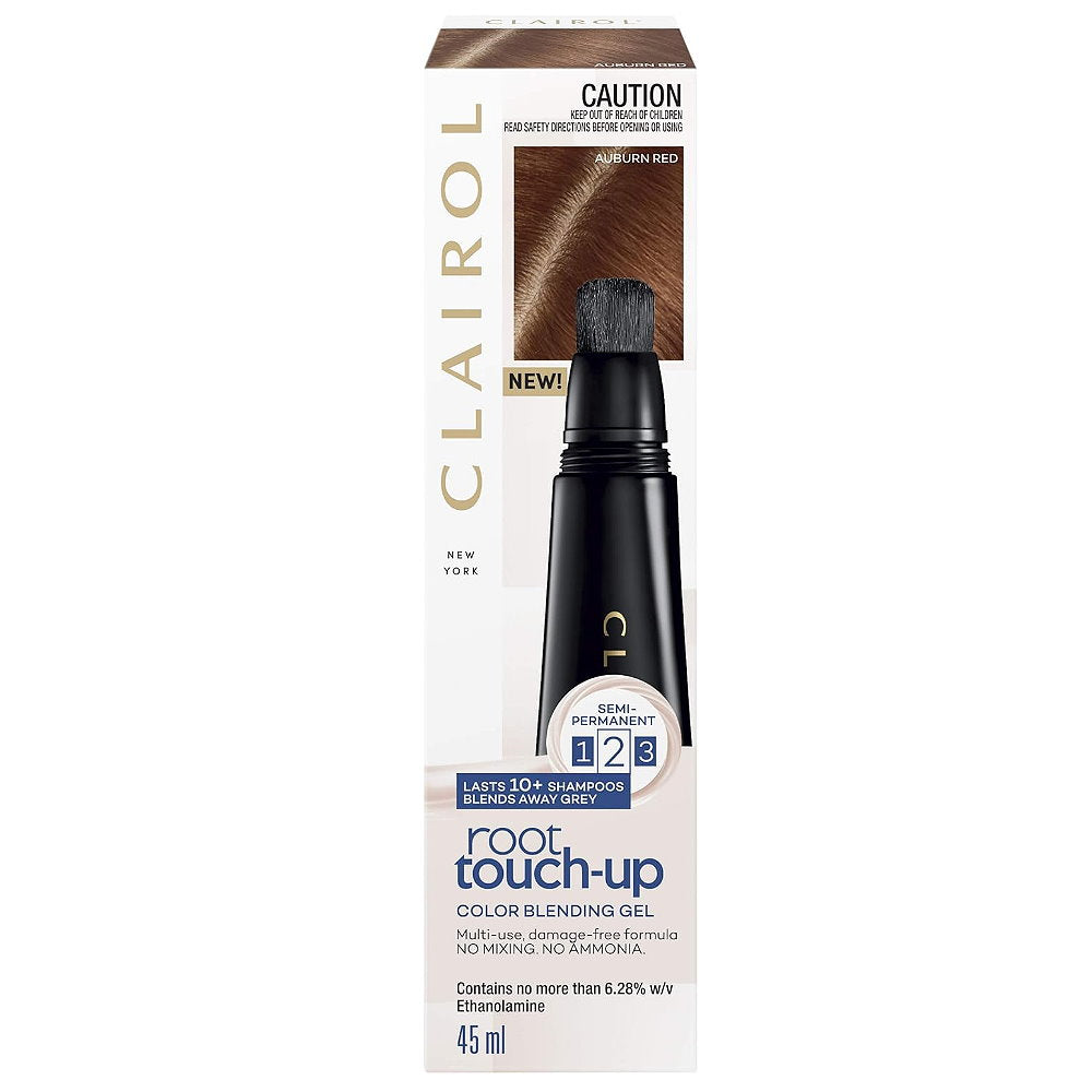 6x Clairol Root Touch-up Semi Permanent Color Blending Gel 45ml Auburn Red