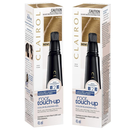 6x Clairol Root Touch-up Semi Permanent Color Blending Gel 45ml Blonde