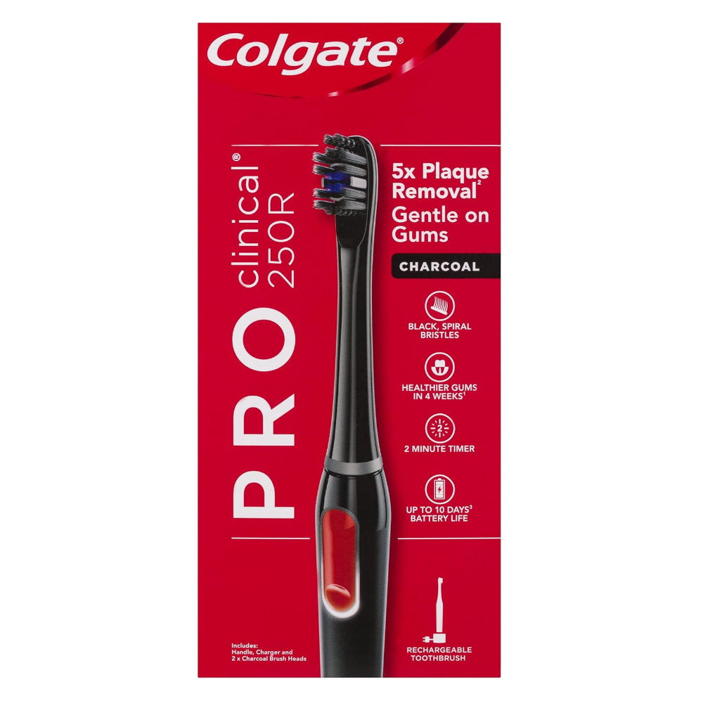 Colgate Pro Clinical 250R Charcoal Rechargeable Toothbrush