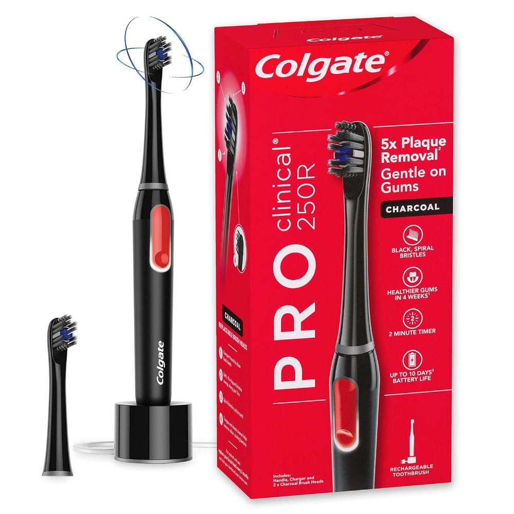 Colgate Pro Clinical 250R Charcoal Rechargeable Toothbrush