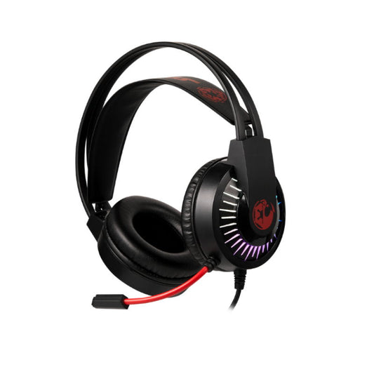 Disney Star Wars Gaming Headset with Microphone Black Red