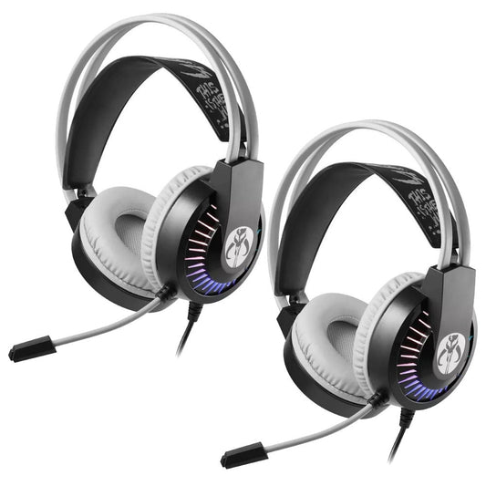 2x Disney Star Wars The Mandalorian Gaming Headset with Microphone