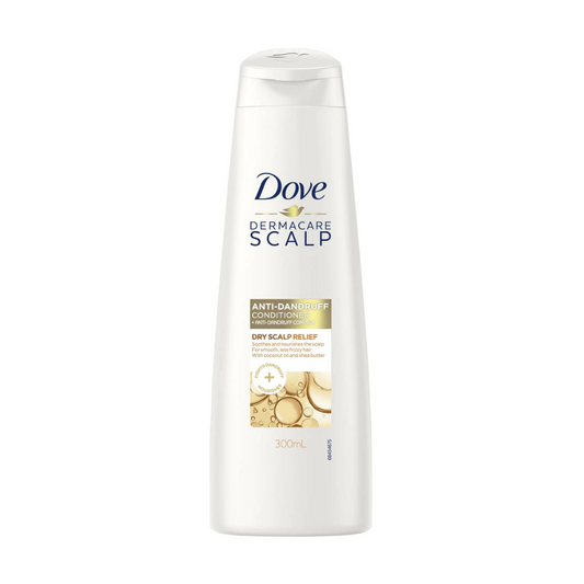 6x Dove Dermacare Scalp Anti Dandruff Conditioner Dry Scalp Relief 300ml