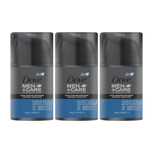 3x Dove Men Care Ultra Hydrating Moisturiser 50g