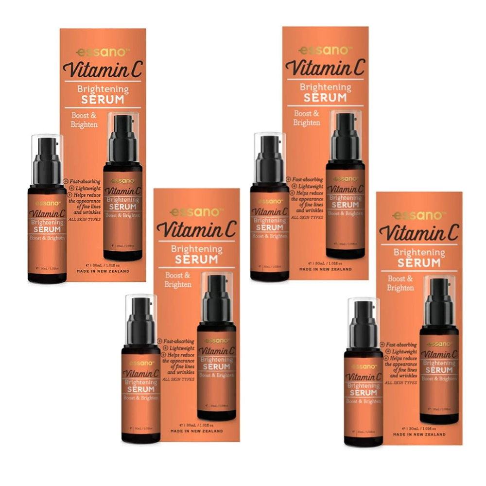 4x Essano Brightening Serum Vitamin C Boost And Brighten 30ml