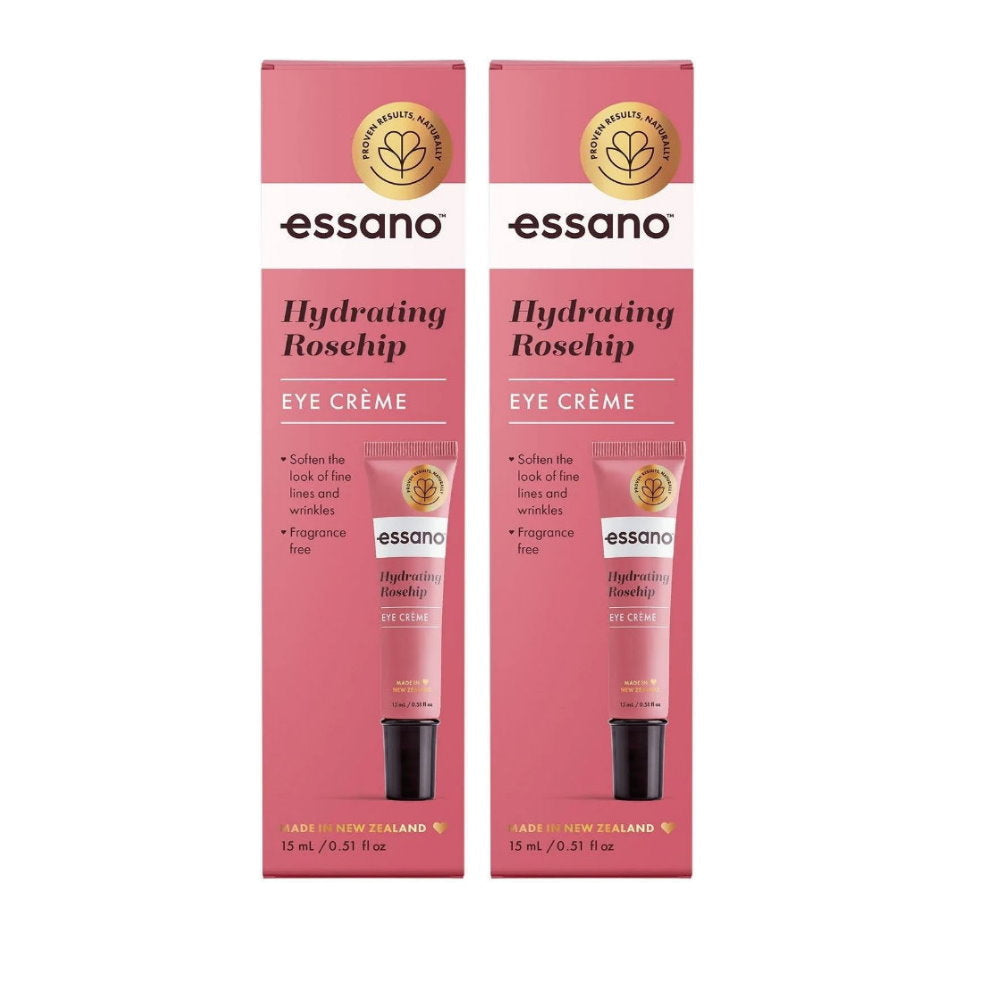 2x Essano Hydrating Rosehip Eye Creme 15ml