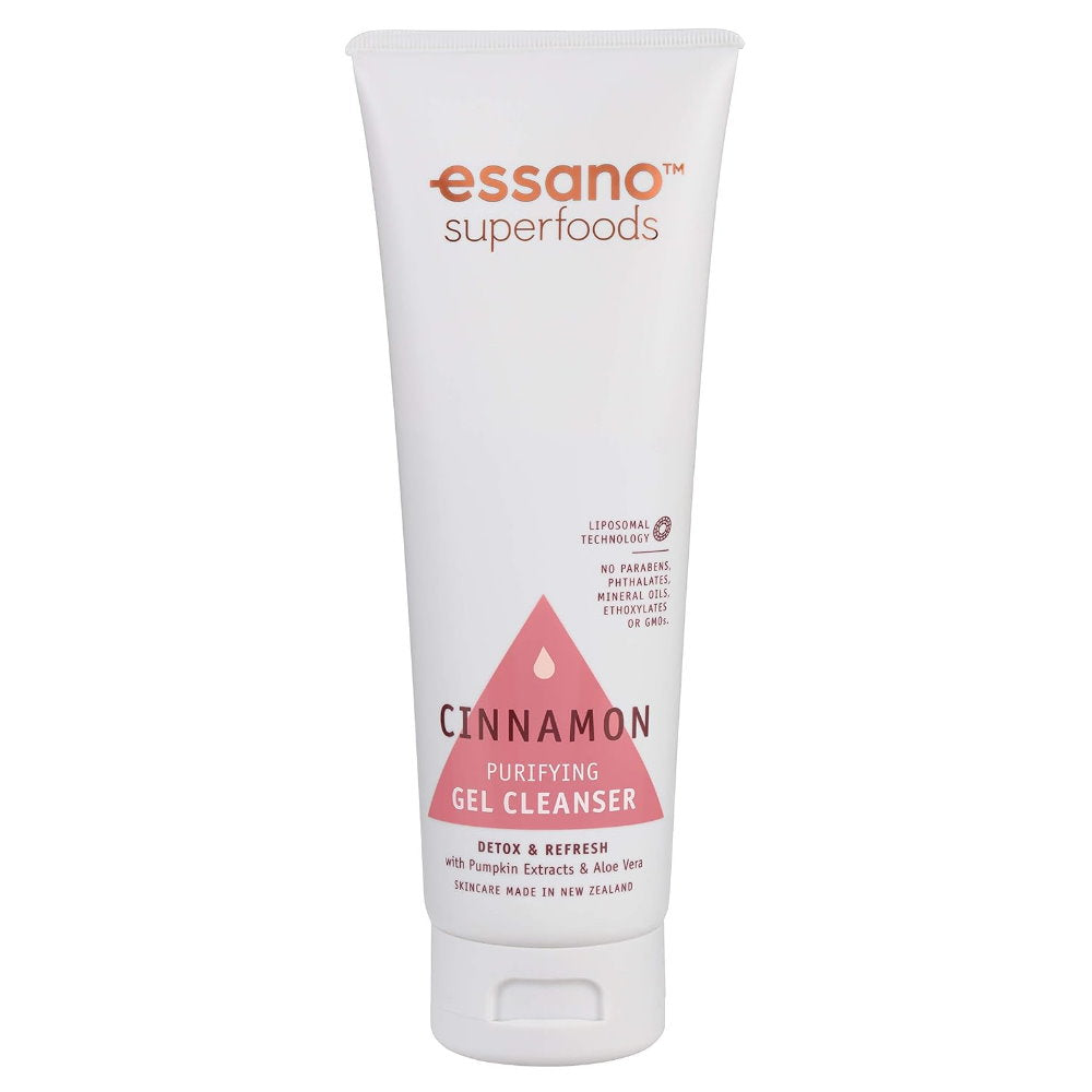 3x Essano Superfoods Cinnamon Purifying Gel Cleanser 100ml