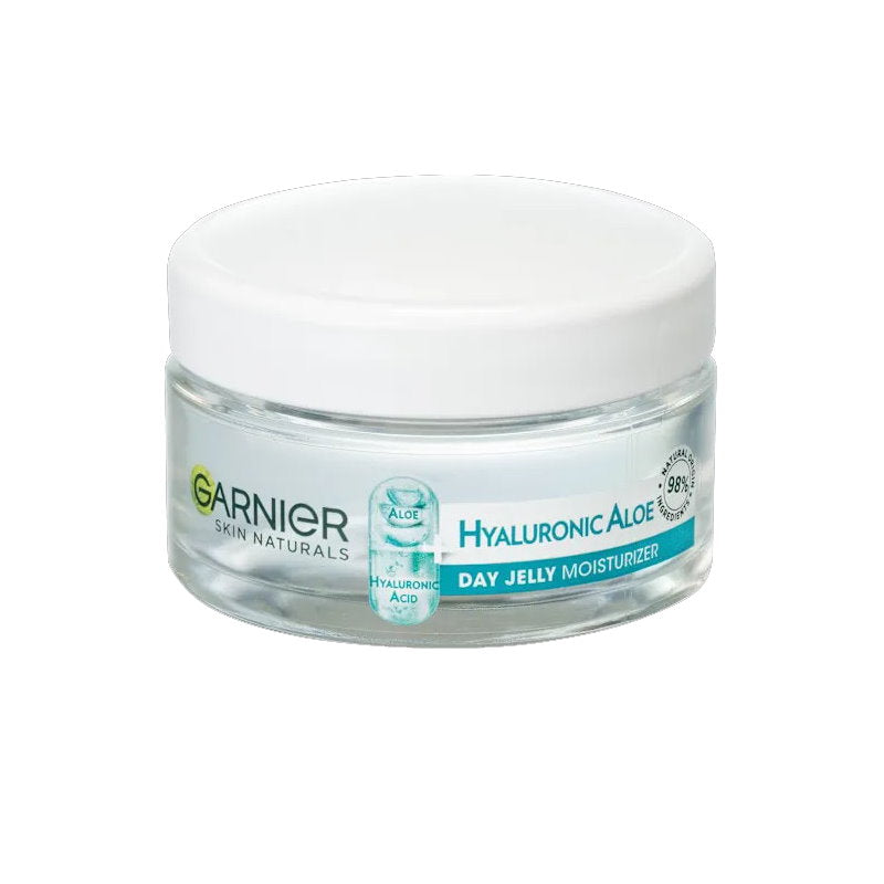 6x Garnier Skin Active Hyaluronic Aloe Day Jelly Moisturiser 50ml
