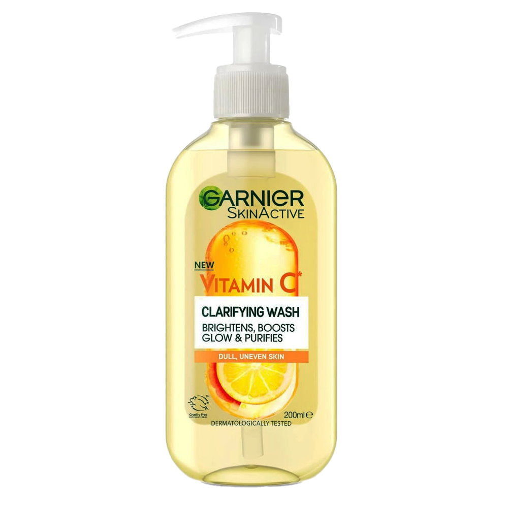 Garnier Skin Active Vitamin C Brightening Gel Cleanser 200ml