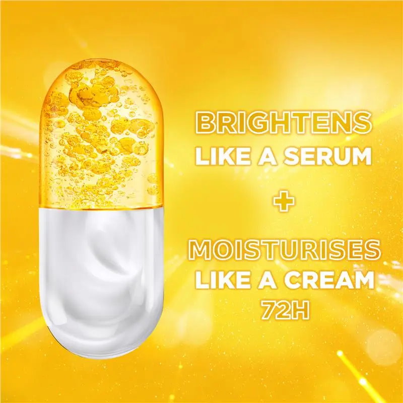 Garnier Skin Active Vitamin C 2 in 1 Brightening Serum Cream SPF15 50ml