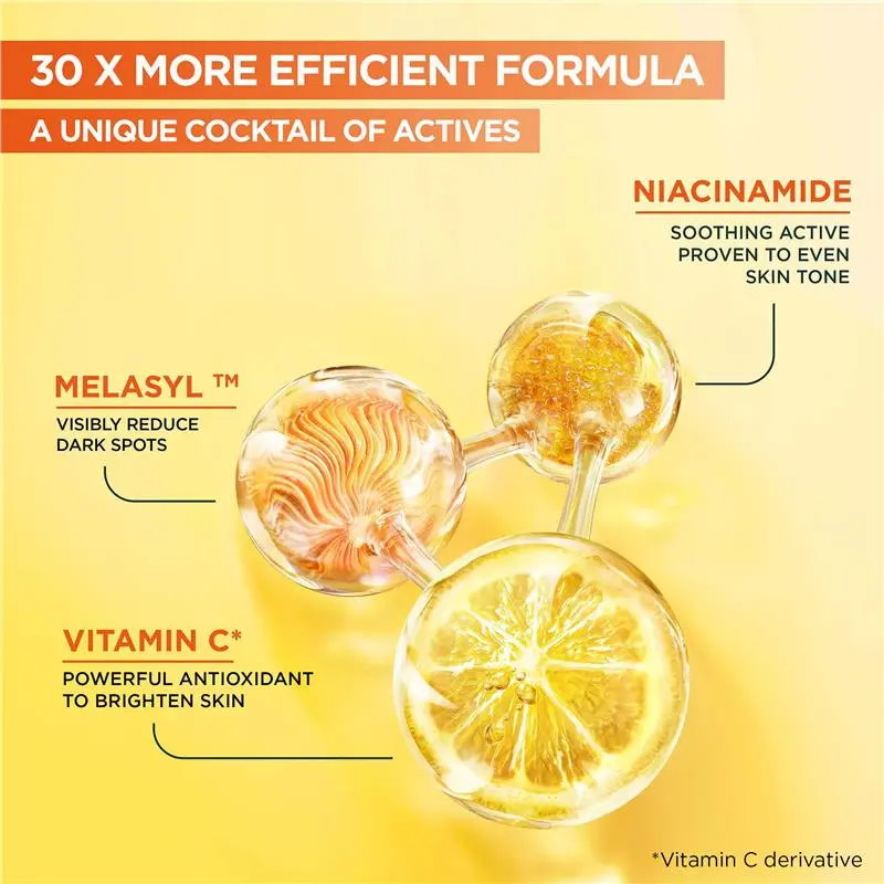 12x Garnier Vitamin C Brightening Serum 30ml