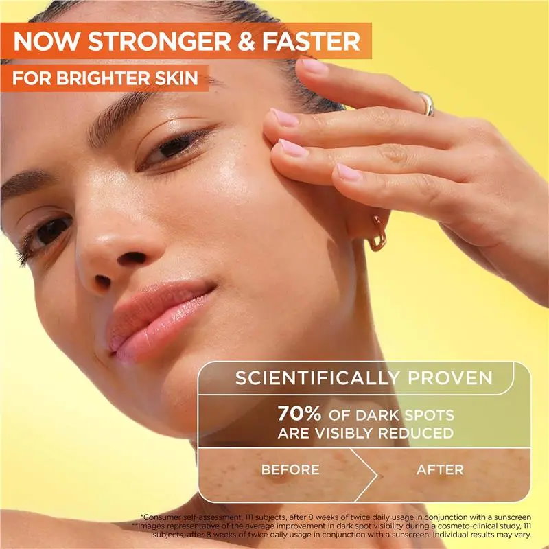 3x Garnier Vitamin C Brightening Serum 30ml