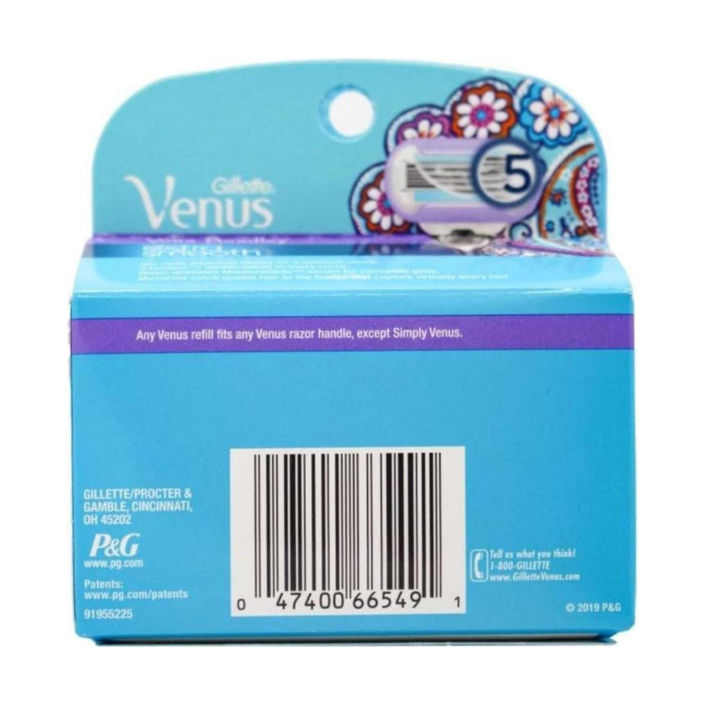 3x Gillette Venus Extra Smooth Blade Refills 4 Pack