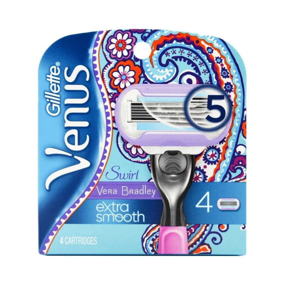 3x Gillette Venus Extra Smooth Blade Refills 4 Pack