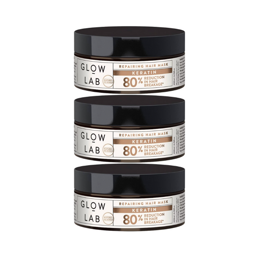 3x Glow Lab Smoothing Hair Mask 200ml