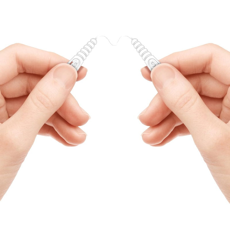 6x Go2 Dentagenie Gripper Dental Floss Fine - 60 Flosstrips with Grips