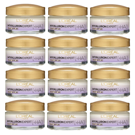 12x LOreal Hyaluron Expert Replumping Moisturising Day Cream spf20 50ml