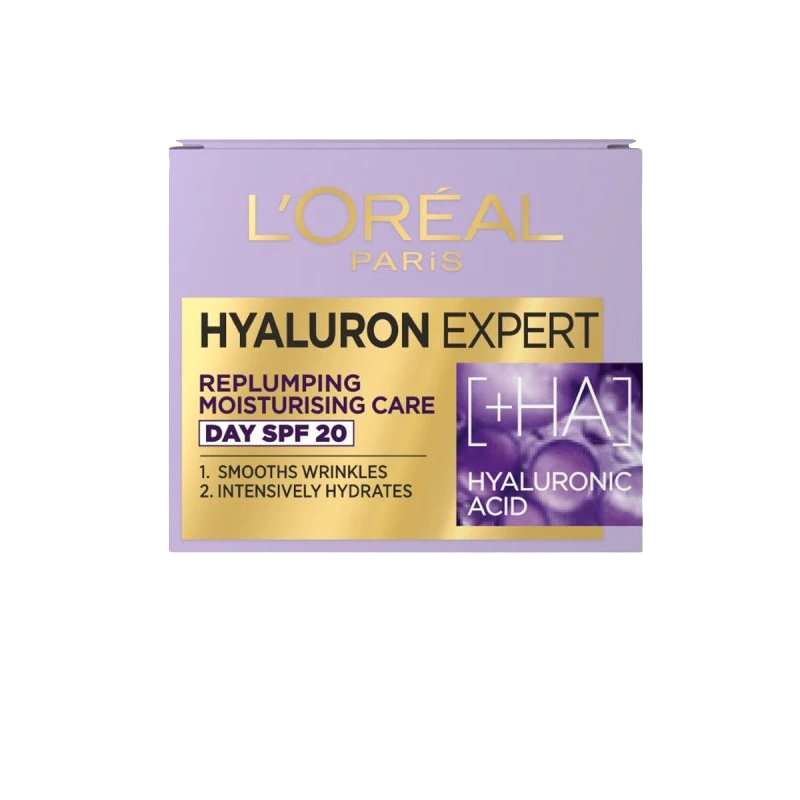 6pk LOreal Hyaluron Expert Replumping Moisturising Day Cream spf20 50ml