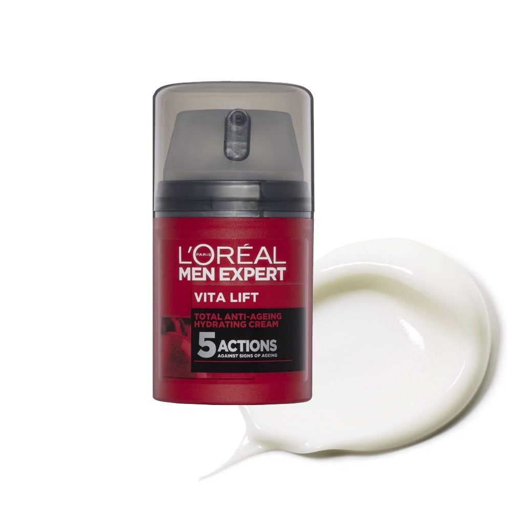 6pk LOreal Men Expert Vita Lift 5 Actions with French Vine Extract 50mL