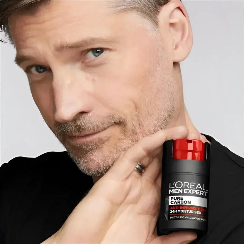 3x L'Oreal Paris Men Expert Pure Carbon Essentials 5 Piece Set