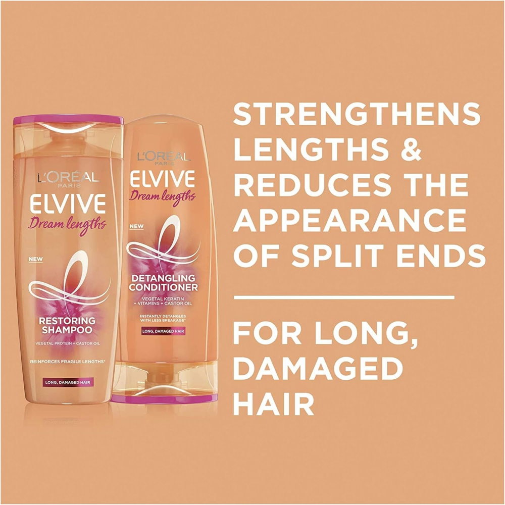6x L'Oreal Paris Elvive Dream Long Shampoo 300ml