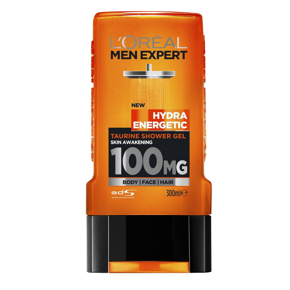 12pk SET L'Oreal Men Expert Invincible and Hydra Shower Gel 300ml