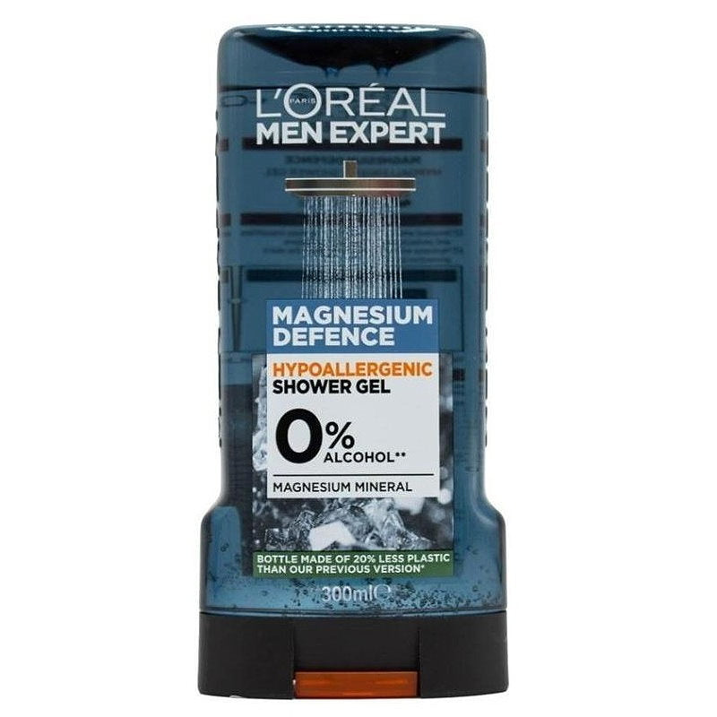 12x L’Oreal Men Expert Magnesium Defence Hypoallergenic Shower Gel 300ml