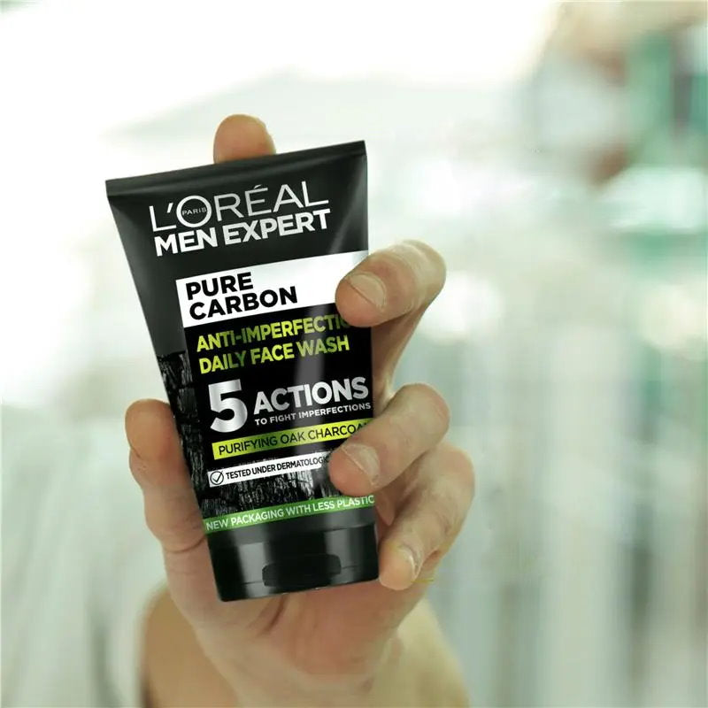6x L'Oreal Paris Men Expert Pure Carbon Essentials 5 Piece Set