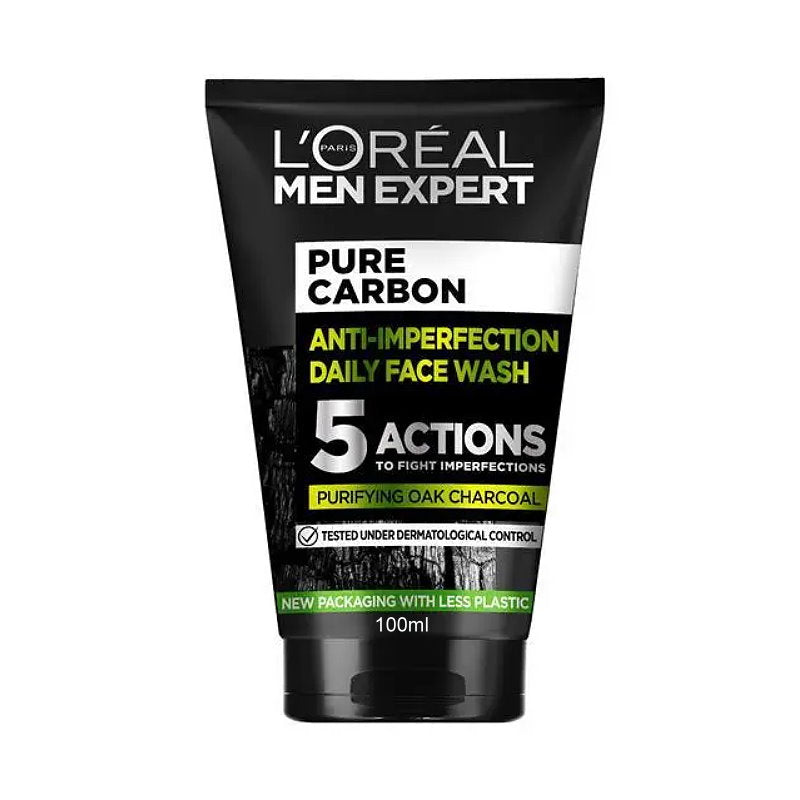 3x L'Oreal Paris Men Expert Pure Carbon Essentials 5 Piece Set