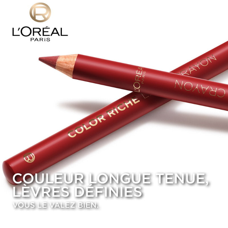 L'Oreal Paris Color Riche Le Lip Crayon Lip Liner 635 Worth It Medium 1.2g