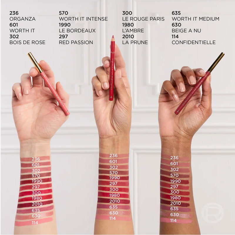 L'Oreal Paris Color Riche Le Lip Crayon Lip Liner 601 Worth It 1.2g