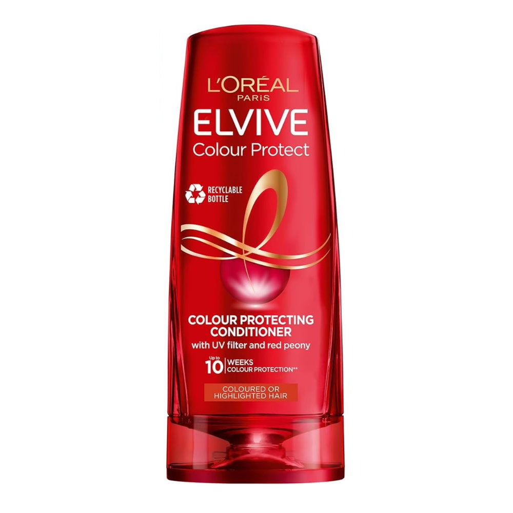 12x L'Oreal Paris Elvive Colour Protect Conditioner 300ml