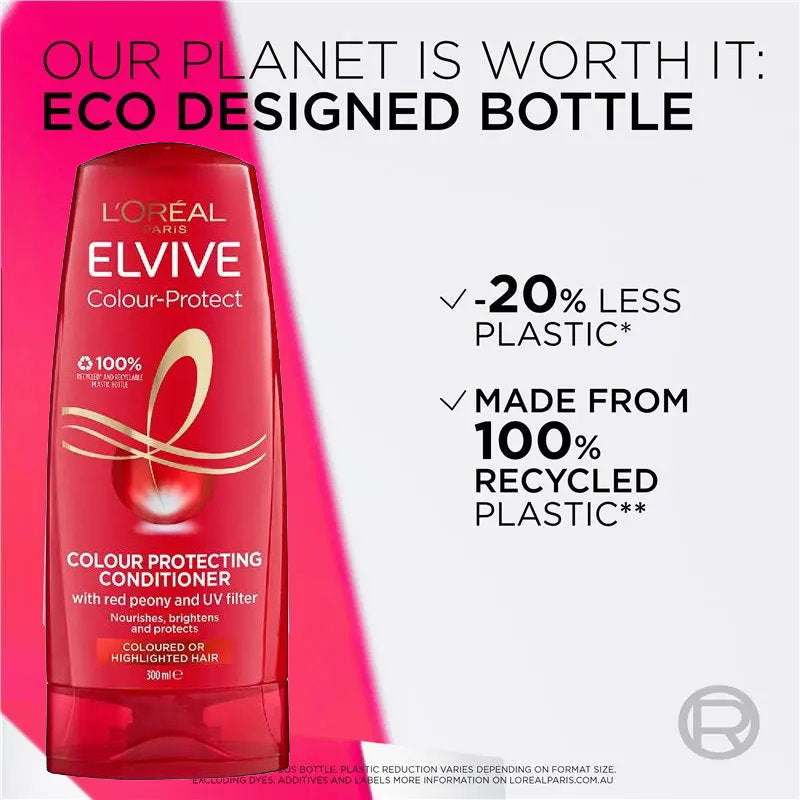 6x L'Oreal Paris Elvive Colour Protect Conditioner 300ml
