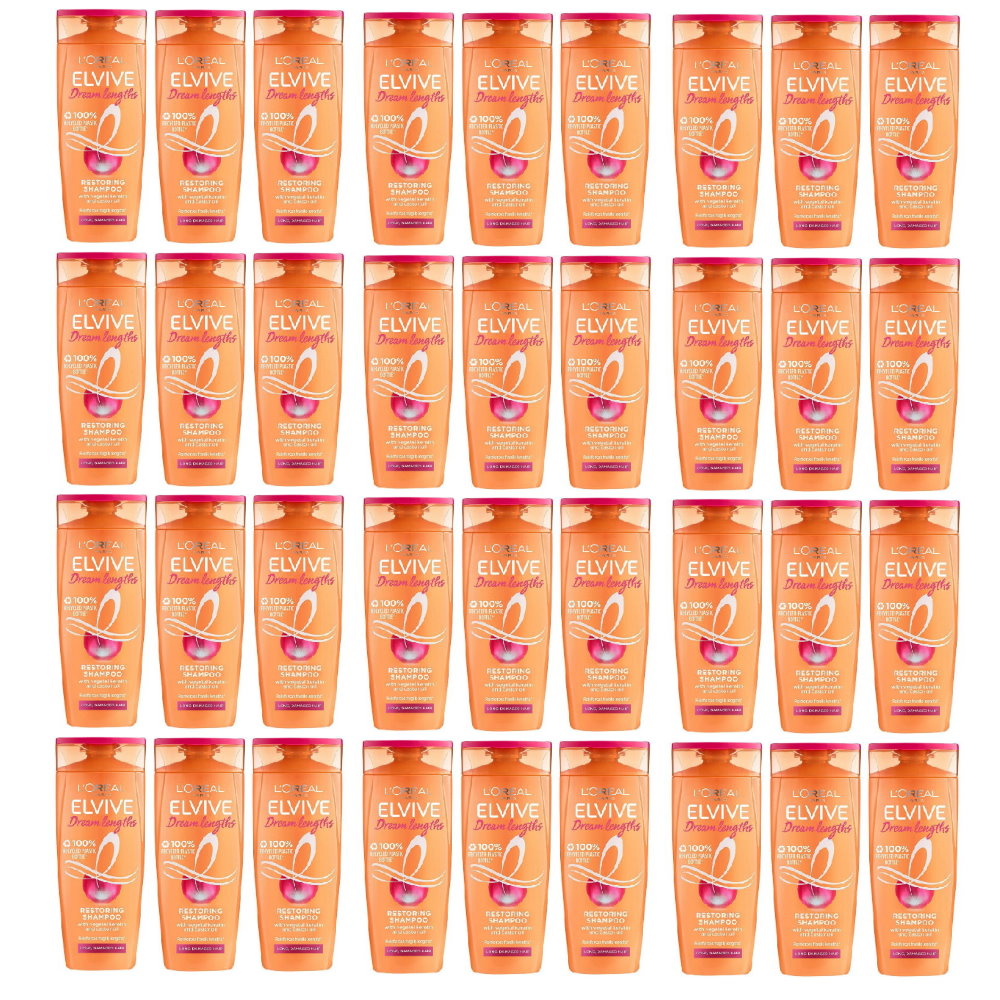 36pk L'Oreal Paris Elvive Dream Long Shampoo 300mL
