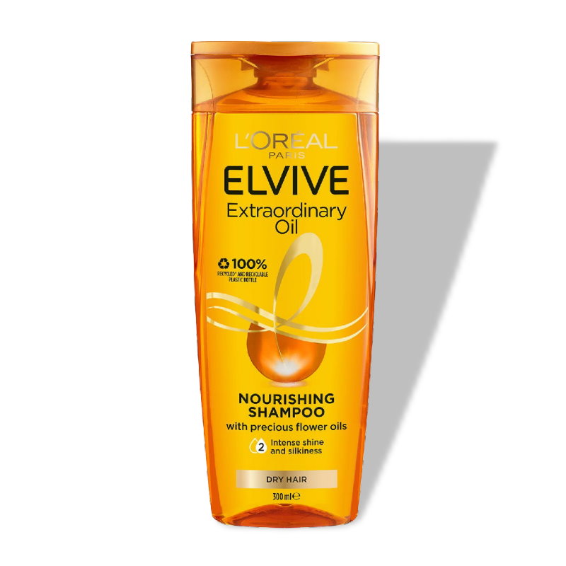 6x L’Oreal Paris Elvive Extraordinary Oil Nourishing Shampoo 300mL
