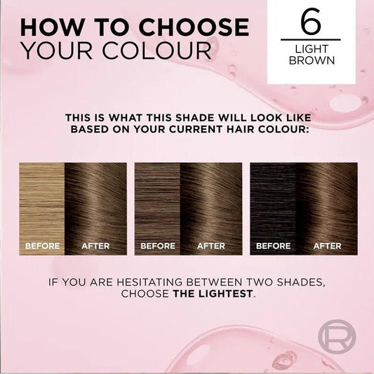 L'Oreal Paris Excellence Creme Hair Colour 6 Light Brown