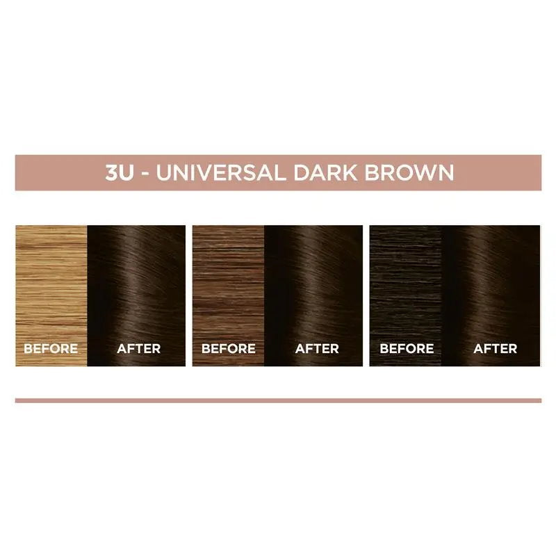 L'Oreal Paris Excellence Creme Universal Nudes Hair Colour 3U Dark Brown