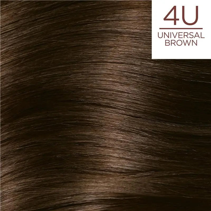 3x L'Oreal Paris Excellence Creme Universal Nudes Hair Colour 4U Brown
