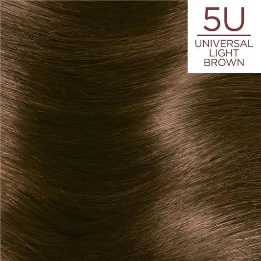 3x L'Oreal Paris Excellence Creme Universal Nudes Hair Colour 5U Light Brown